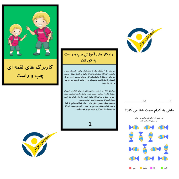 پکیج کانال کاربرگ های لقمه ای ریاضی کلاس اولیها(۴٠٠ کاربرگ خلاق و رنگی)