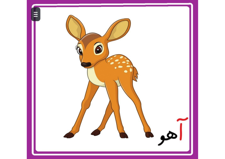 فلش کارت حروف لند (کارت الفبا و ترکیب تصویری) اول دبستان