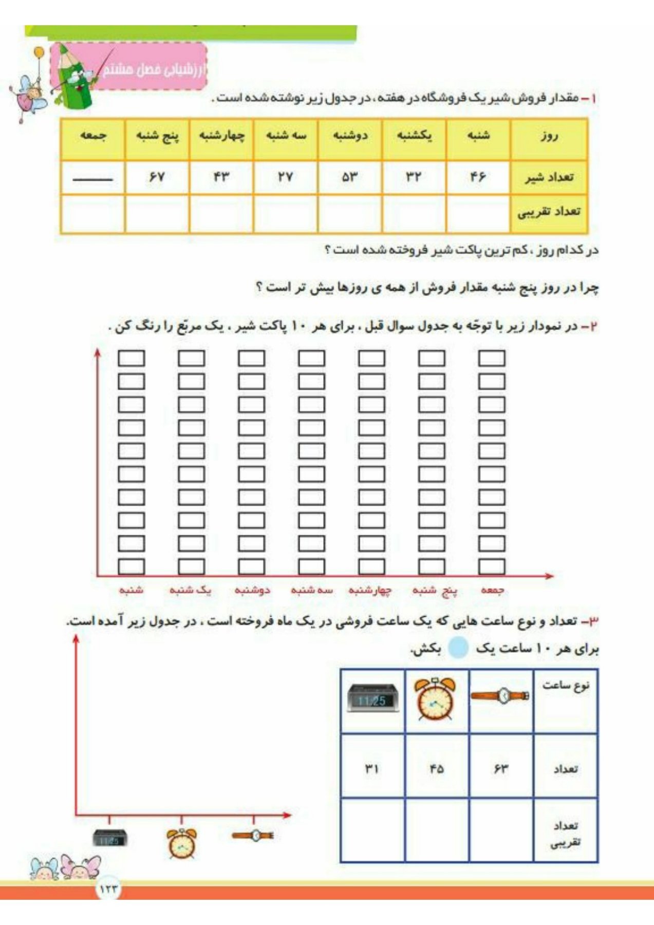 کتاب کار ریاضی دوم تاک