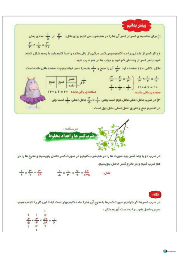کتاب کار ریاضی ششم تاک