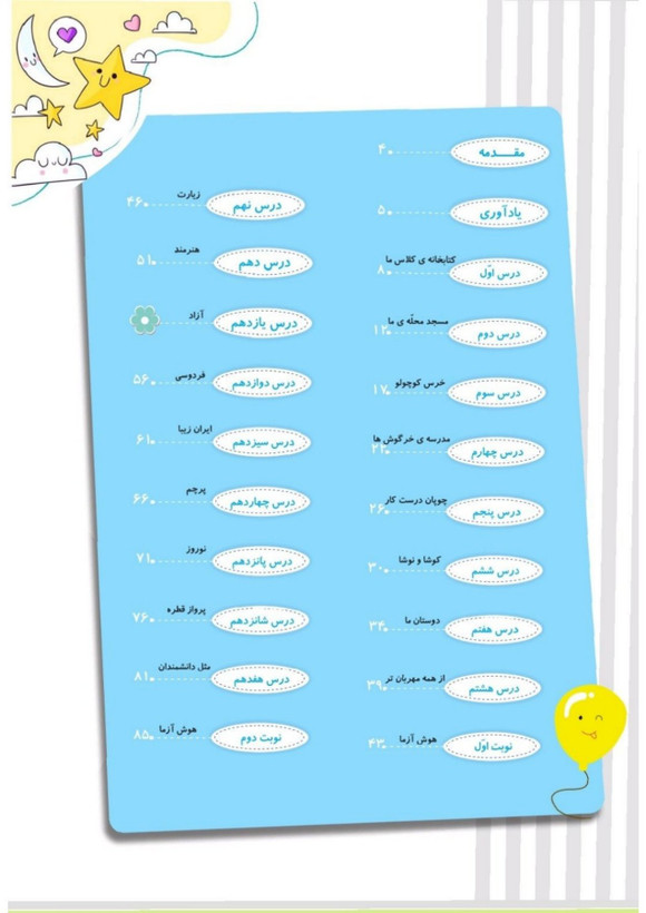 کتاب کار فارسی دوم کهکشان انتشارات تاک
