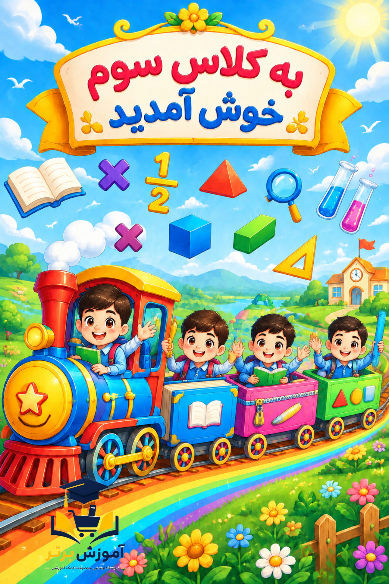 ابزار لمینتی ورودی کلاس(به کلاس سوم خوش آمدید)